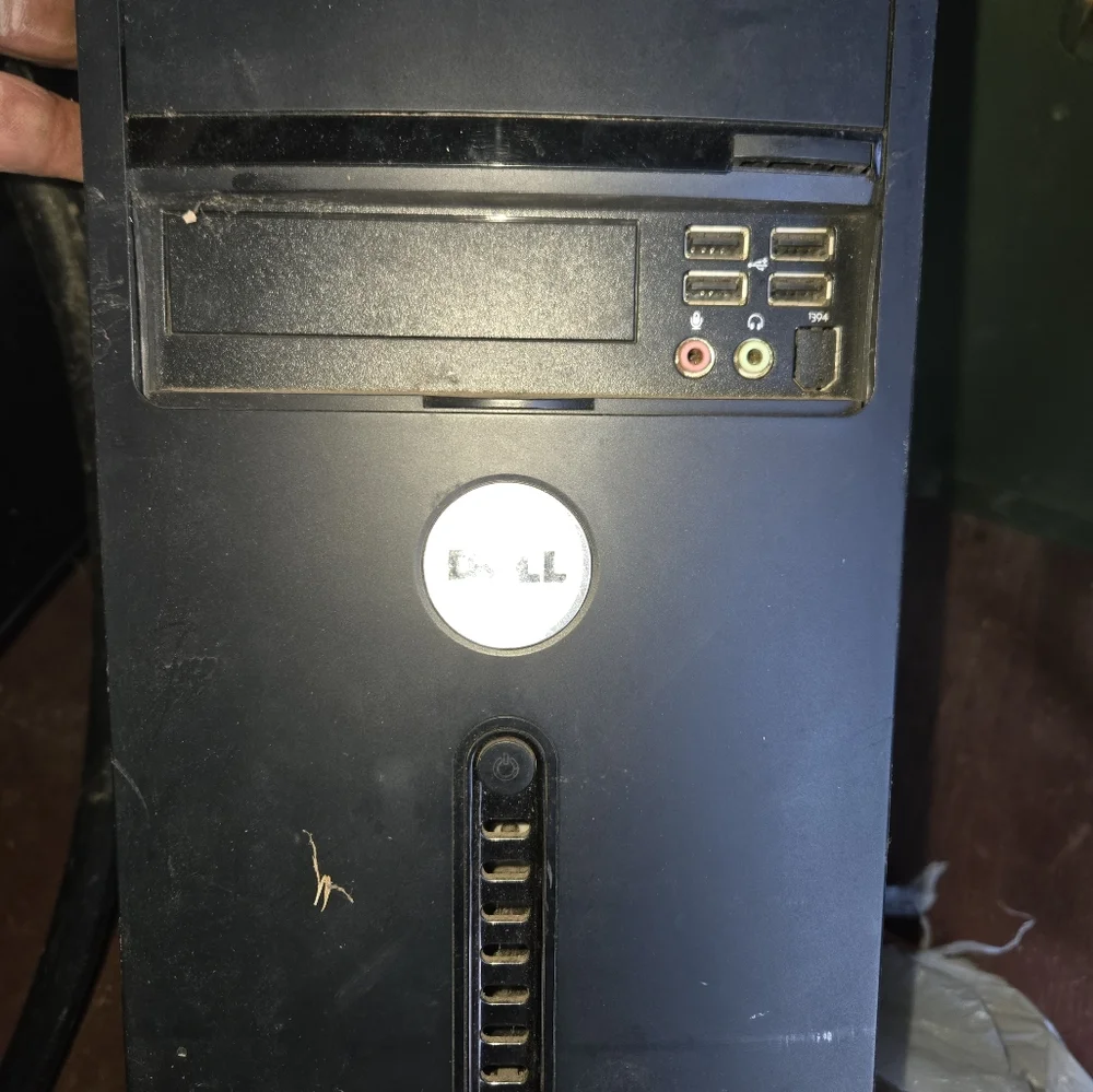 Dell Black Desktop Computer